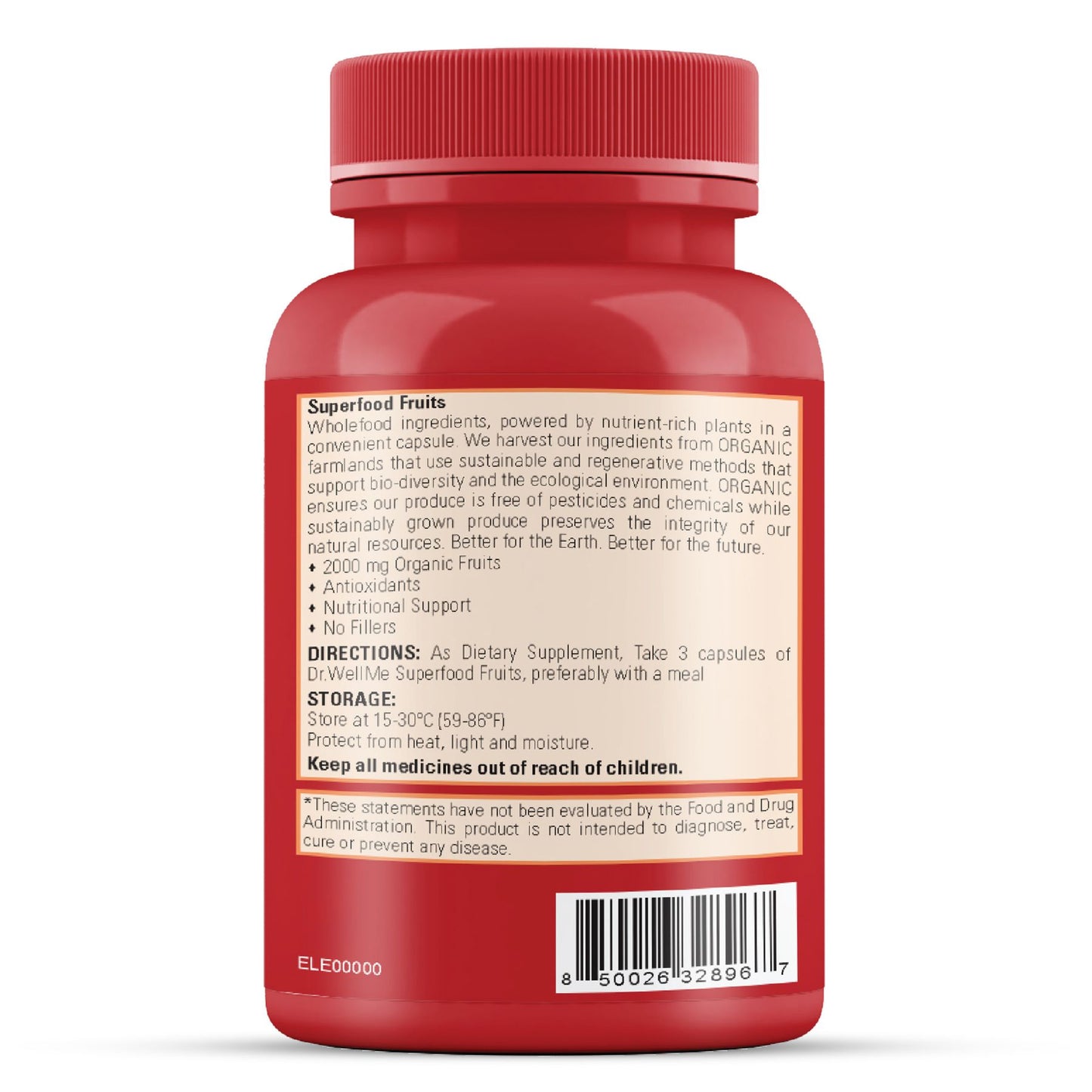 Superfood Fruits - 90 Capsules