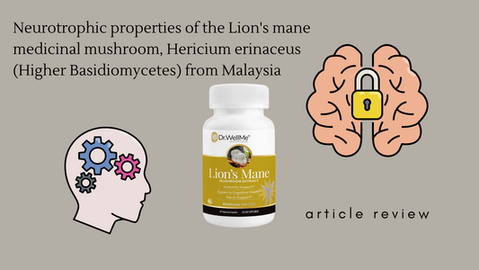 Lion's Mane Mushroom and its Neurotrophic Properties