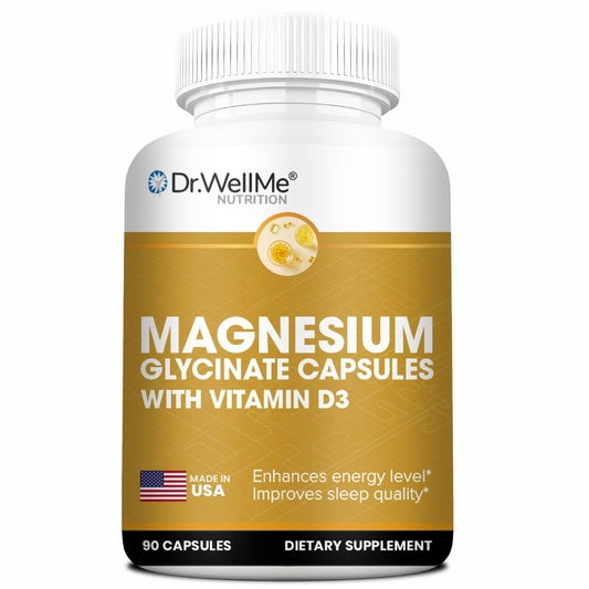 Magnesium Glycinate with Vitamin D3 Capsules