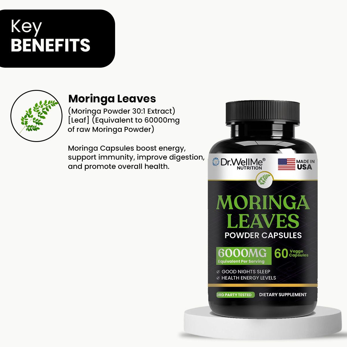 Moringa Capsules Powder