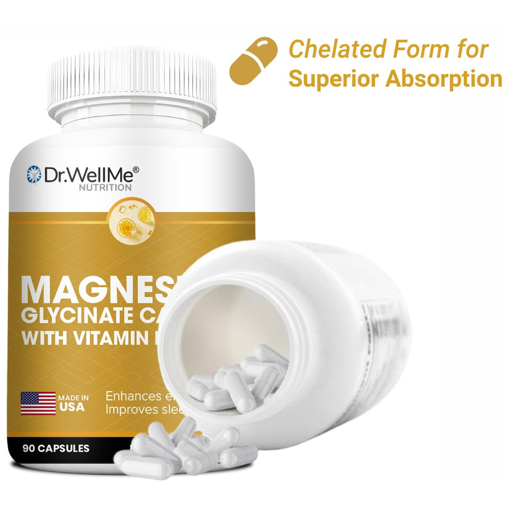 Magnesium Glycinate with Vitamin D3 Capsules