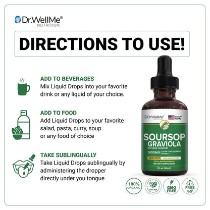 Soursop Graviola Liquid Drop