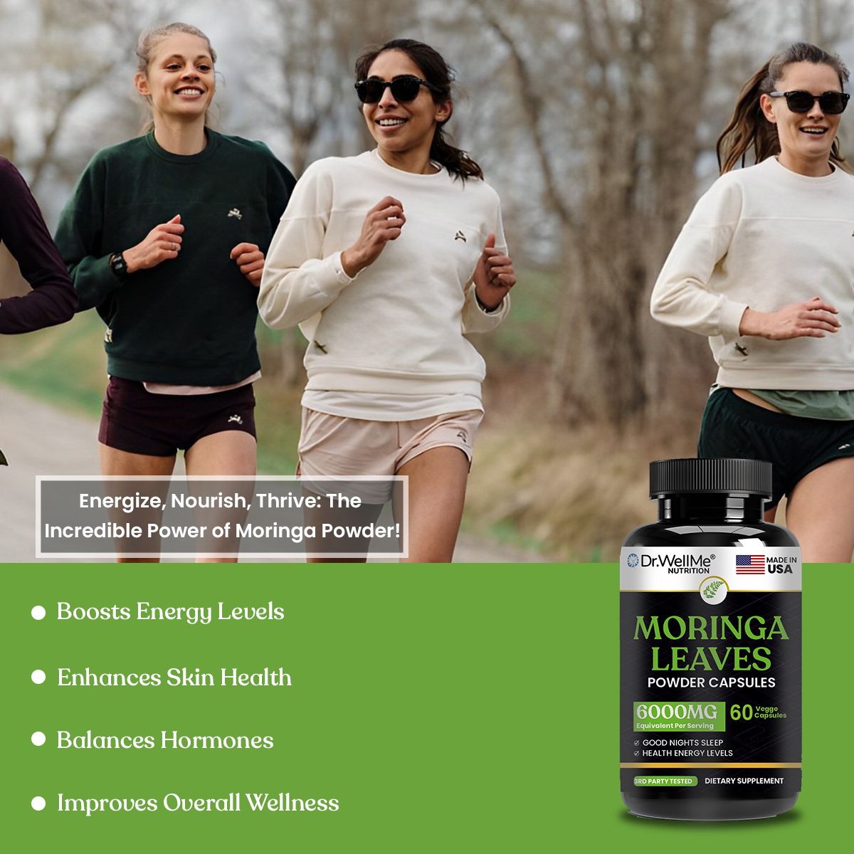 Moringa Capsules Powder