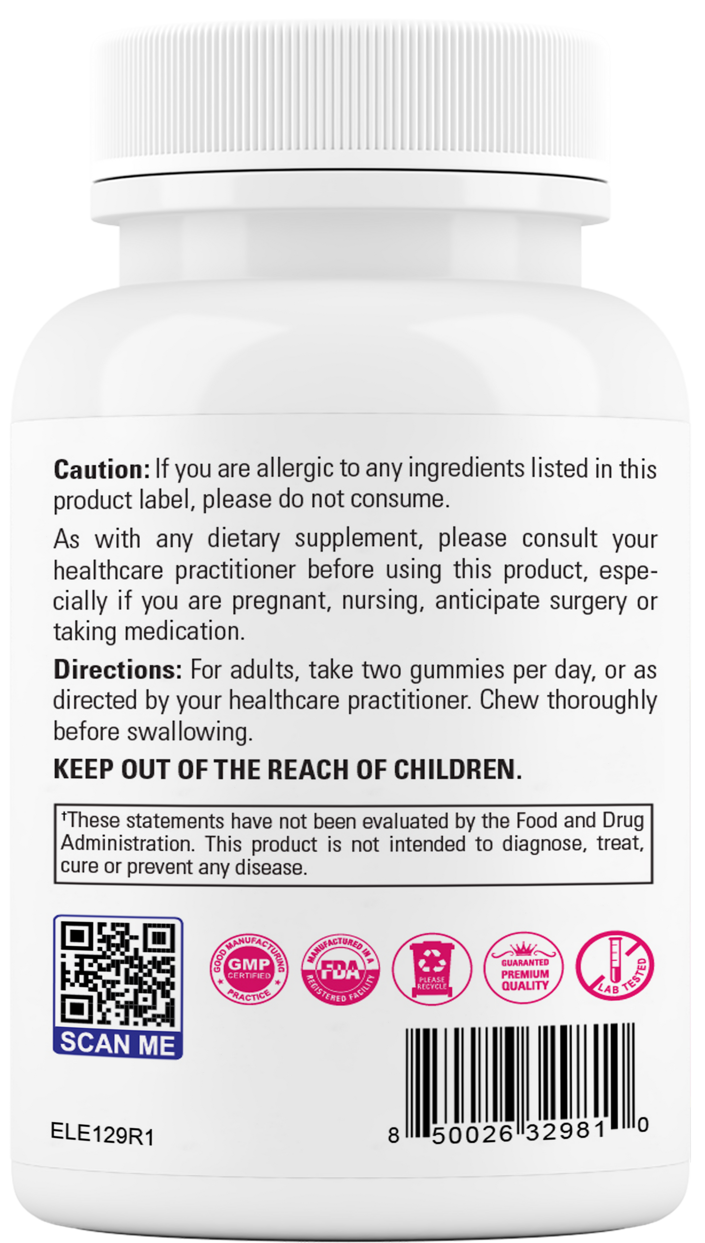 Dr.WellMe Beetroot 300mg Gummies - Natural Pomegranate Cherry Flavor
