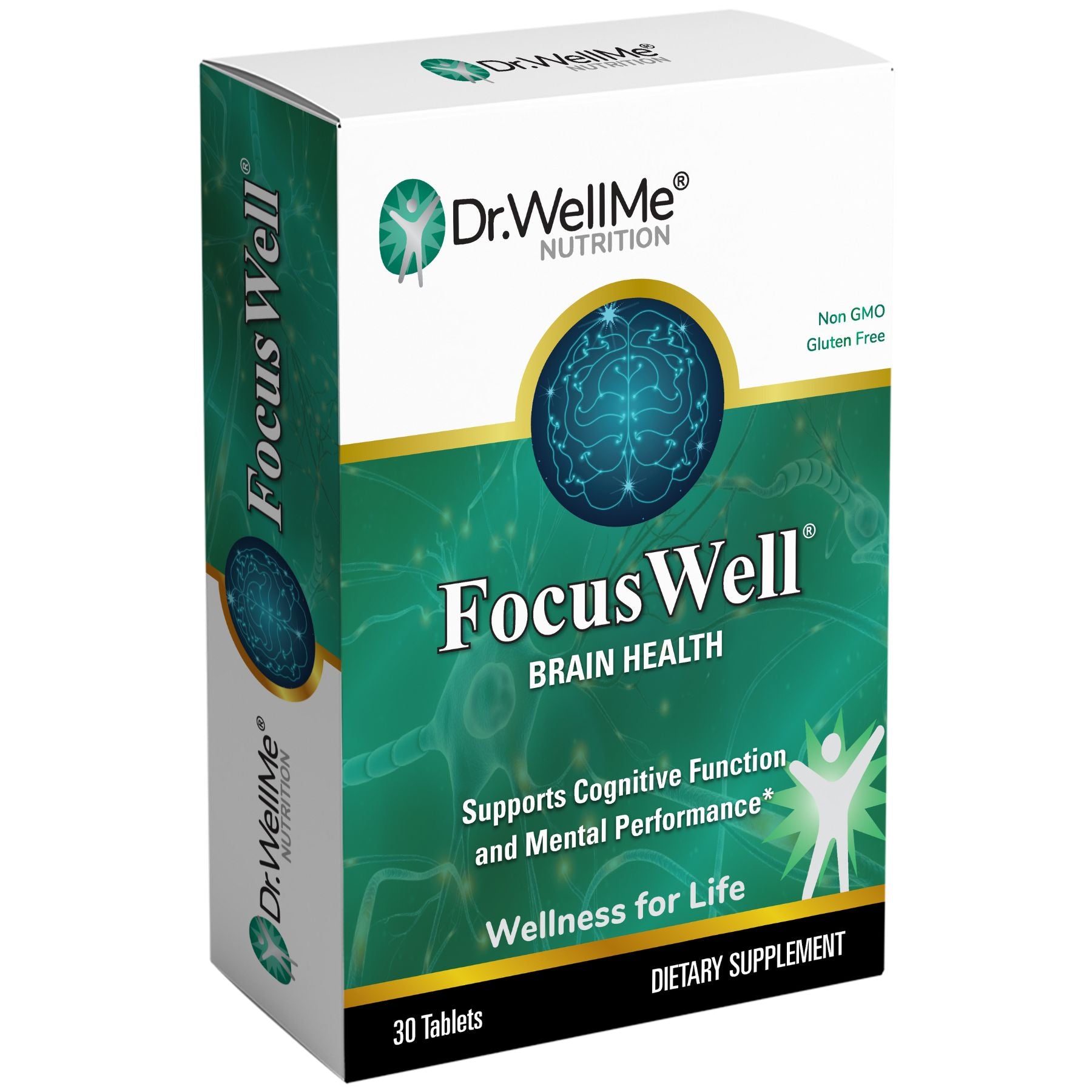 Focuse R Tablets FocusWell Tablets - Brain Health – Dr. WellMe