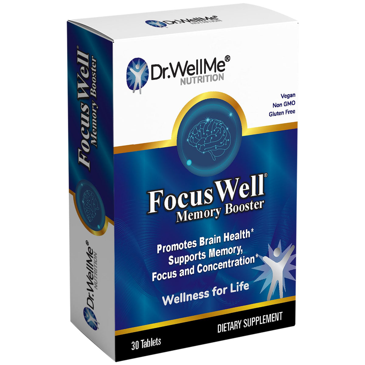 Focuse R Tablets FocusWell Tablets - Memory Booster – Dr. WellMe