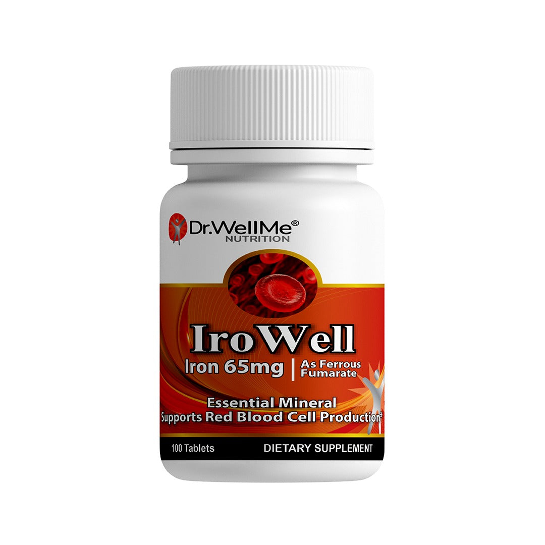 IroWell - Iron 65 mg - 100 Tablets