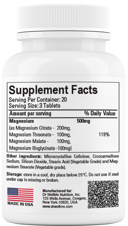 Dr.WellMe Magnet Uni Plus 500 mg