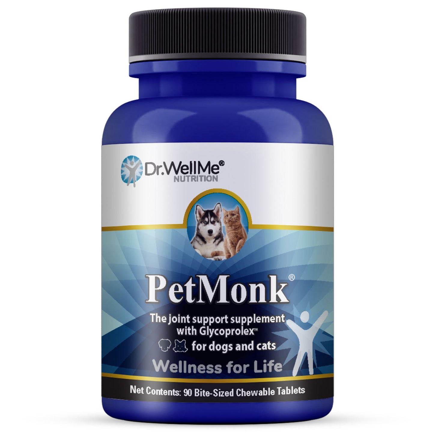 PetMonk- Joint Supplement for Pets - 90 Chewable Tablets