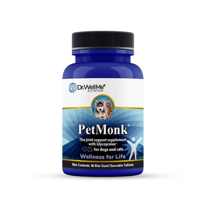 PetMonk- Joint Supplement for Pets - 90 Chewable Tablets