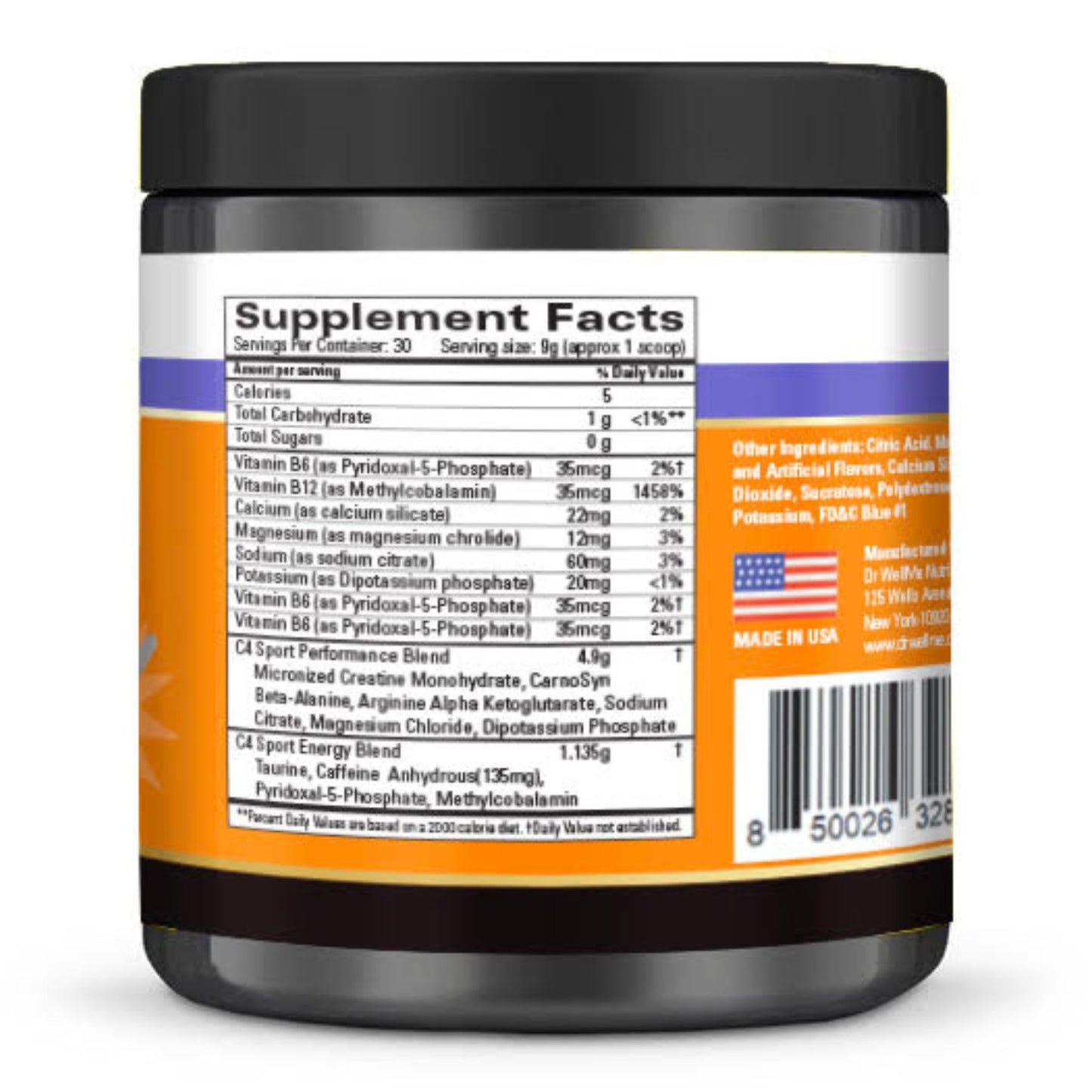 SportWell Preworkout Powder