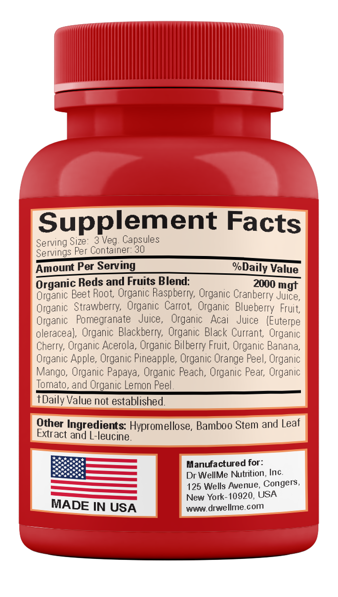 Superfood Fruits - 90 Capsules