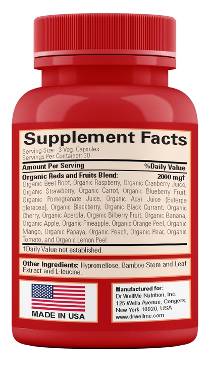 Superfood Fruits - 90 Capsules