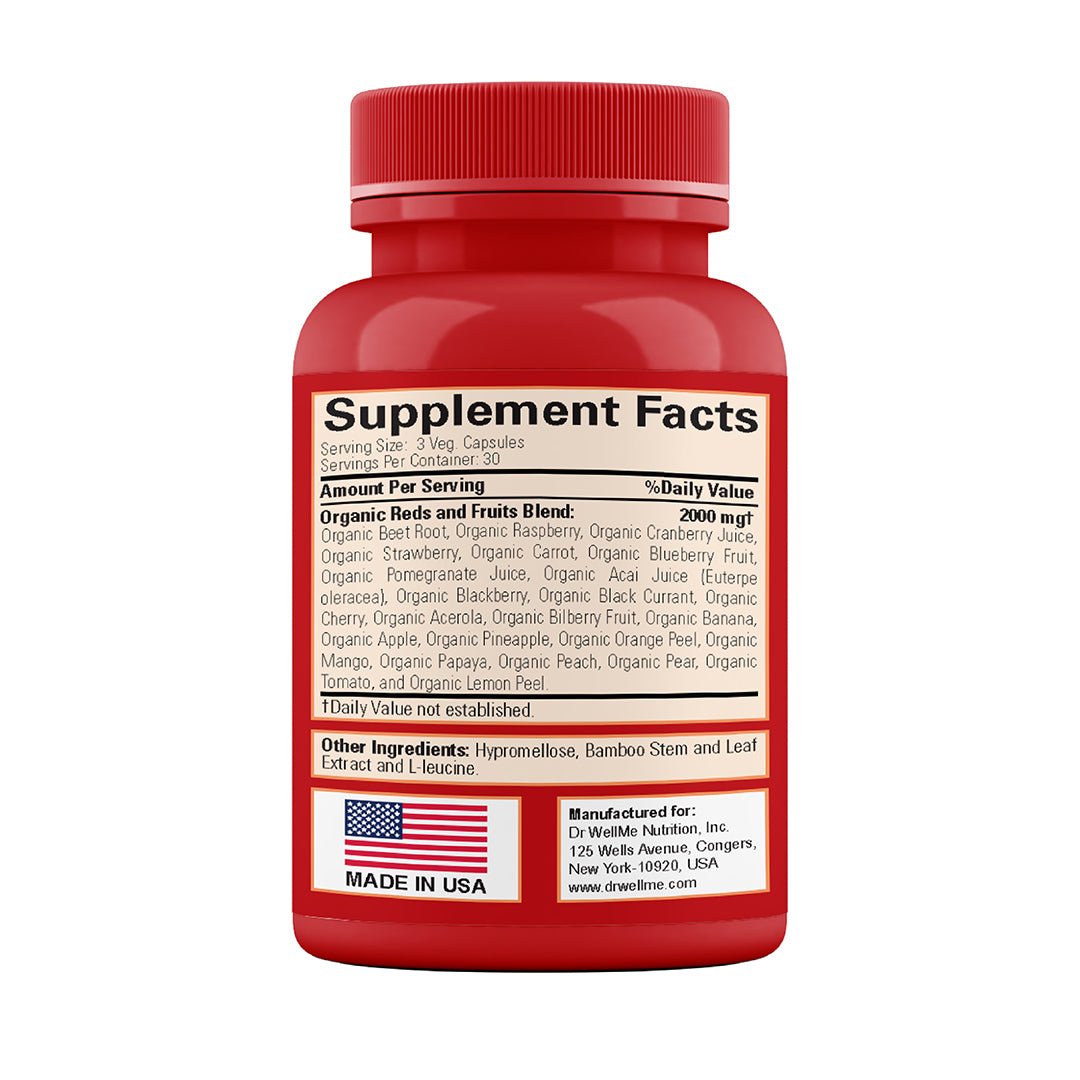 Dr.WellMe Superfood Fruits Capsules