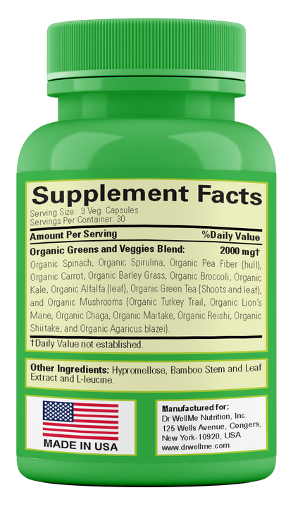 Superfood Veggies - 90 Capsules