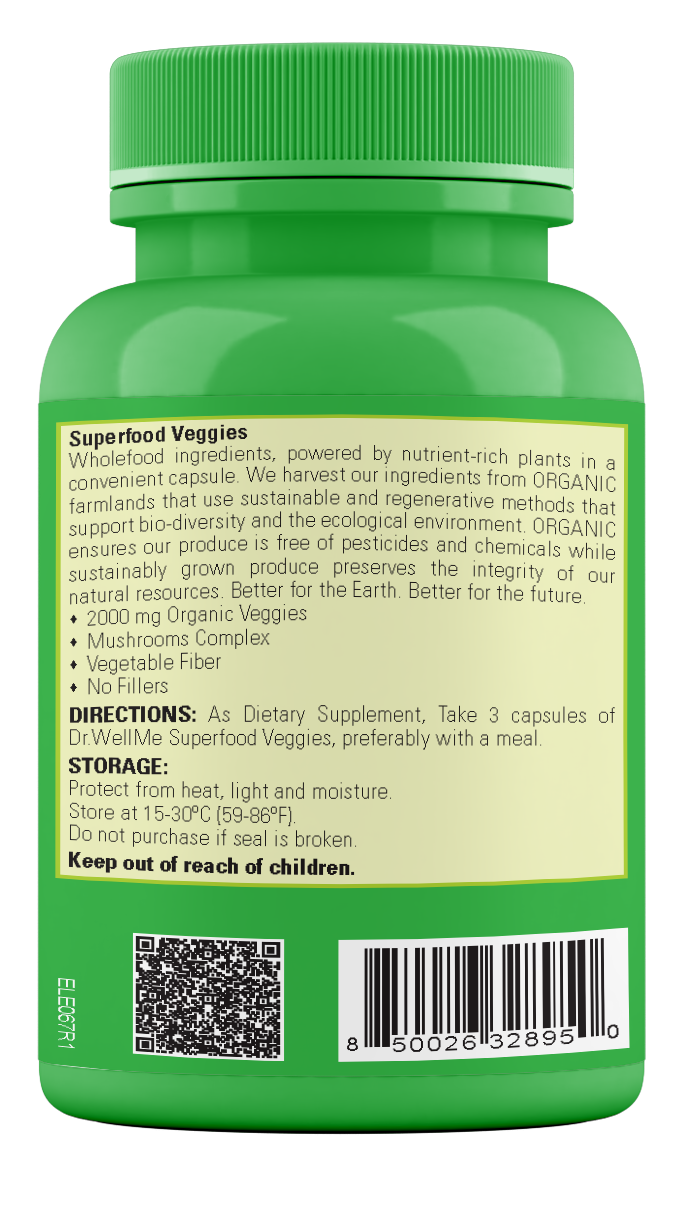 Superfood Veggies - 90 Capsules