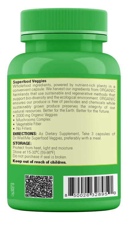 Superfood Veggies - 90 Capsules