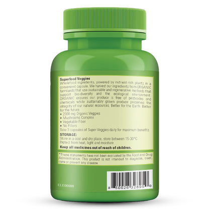 Superfood Veggies - 90 Capsules