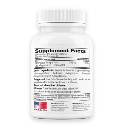 Magnesium L-Threonate Capsules
