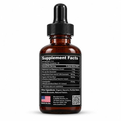 Shilajit with Sea Moss and Ashwagandha Drops