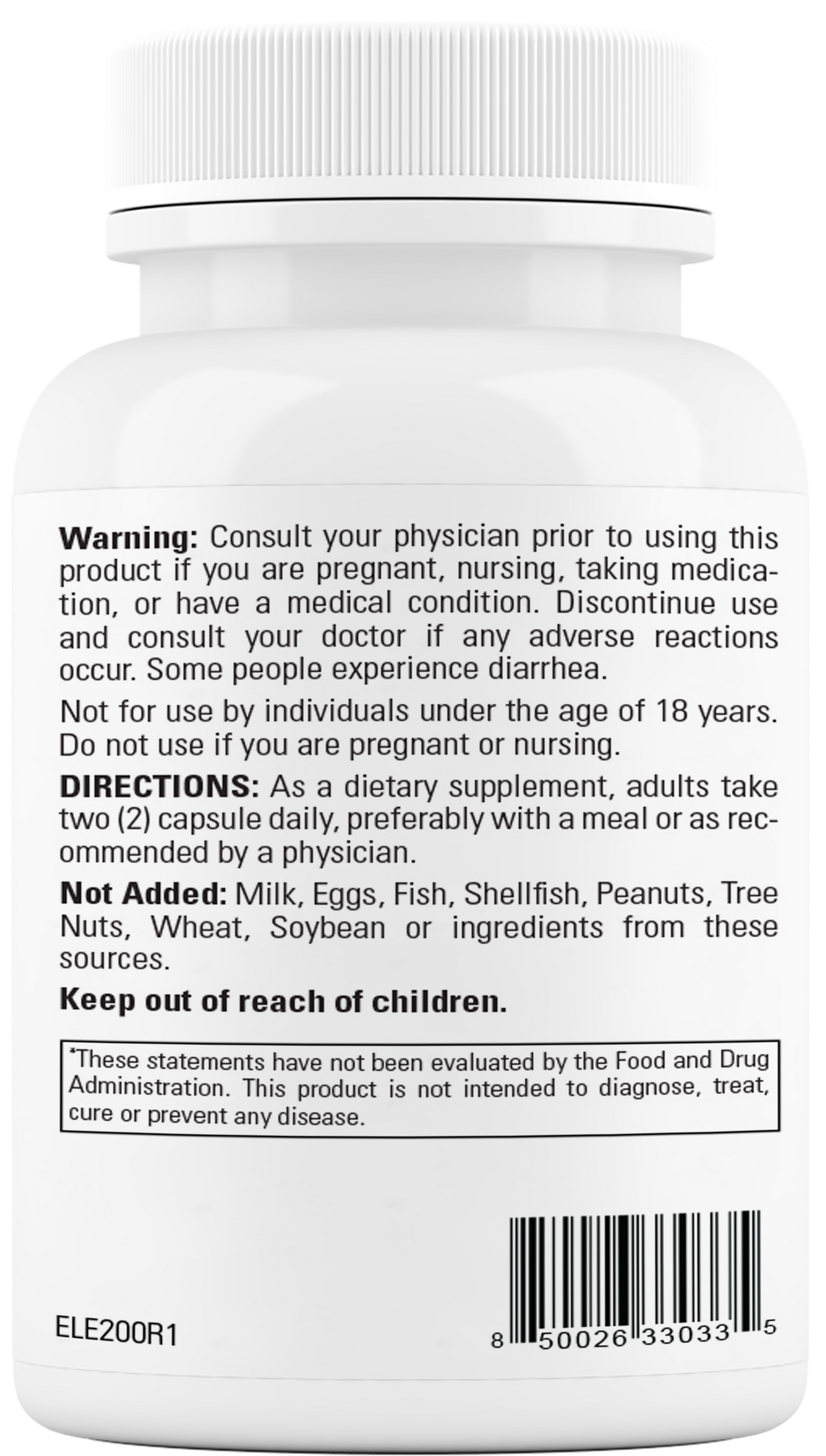Dr.WellMe Ashwagandha + Black Pepper Extract Capsules