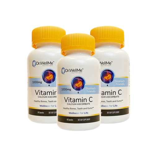 Vitamin C Calcium Ascorbate 1000 mg | (3 Bottles)