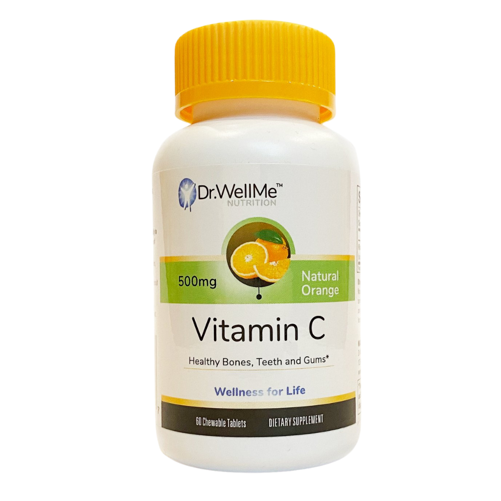 Vitamin C (Chewable) 500mg Natural Orange