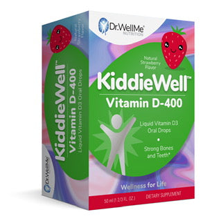 KiddieWell® D-400 - Vitamin D3 Oral Drops – Dr. WellMe