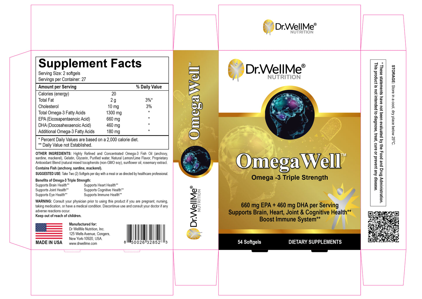 OmegaWell Softgels